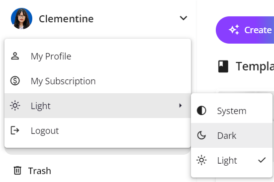 uPresenter theme options