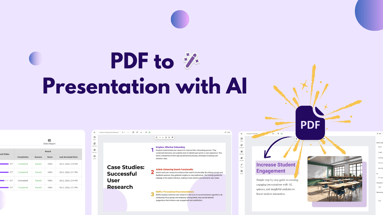 Pdf to presentation ai